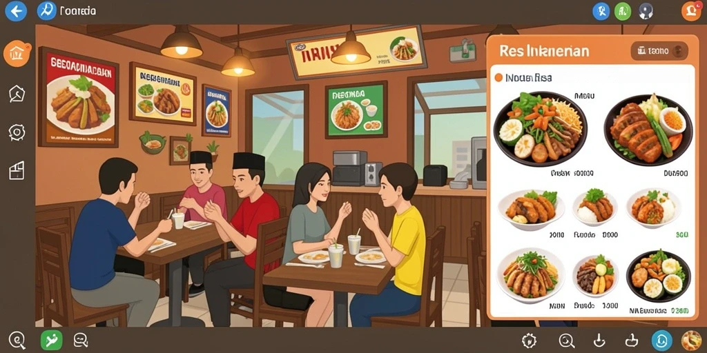 Tampilan peta yang luas dan beragam untuk dijelajahi.