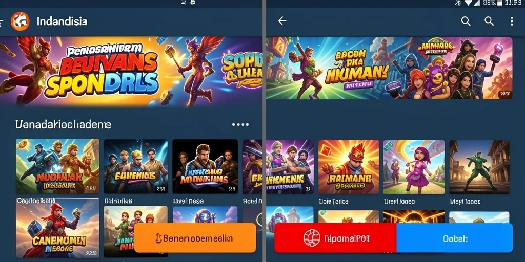 Antarmuka pengguna yang intuitif dan menarik.