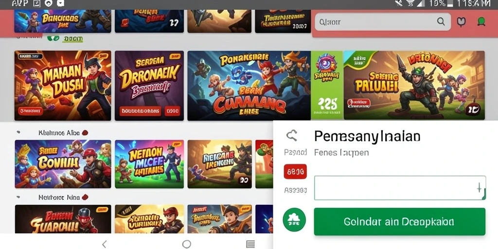 Mode permainan yang seru dan kompetitif.