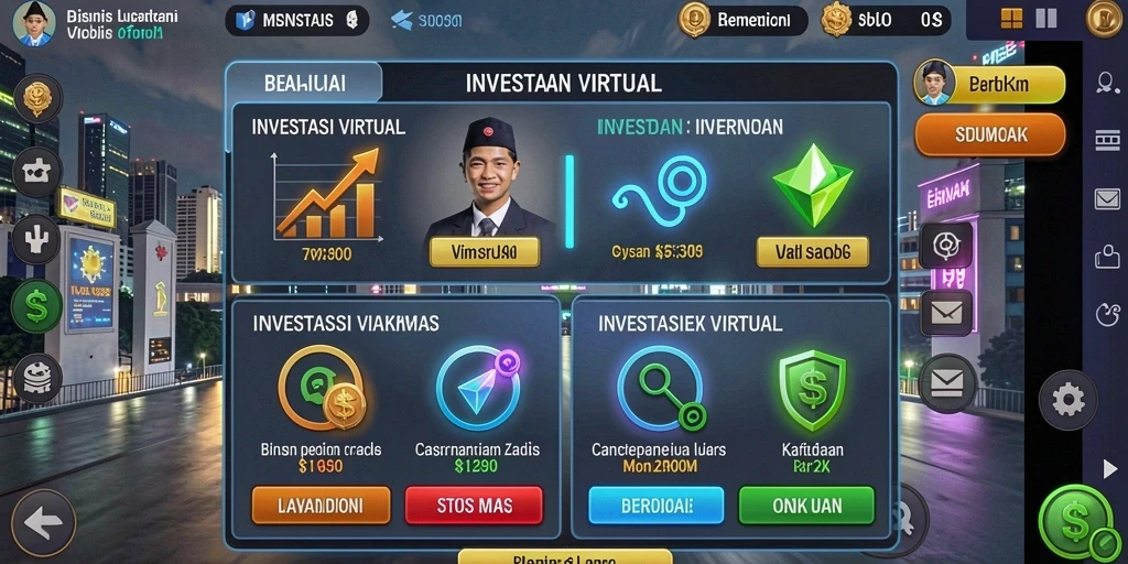Screenshot menampilkan interaksi dengan pemain lain.