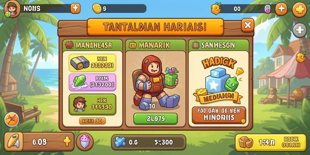 Tangkapan layar mode multiplayer dengan teman.