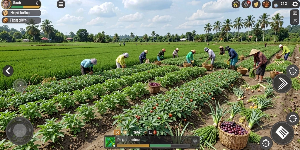 Beragam karakter yang dapat dipilih dan diupgrade.