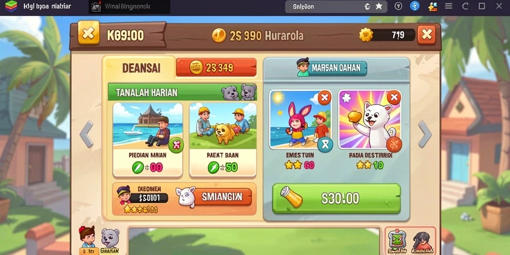Grafis yang menawan dan modern.