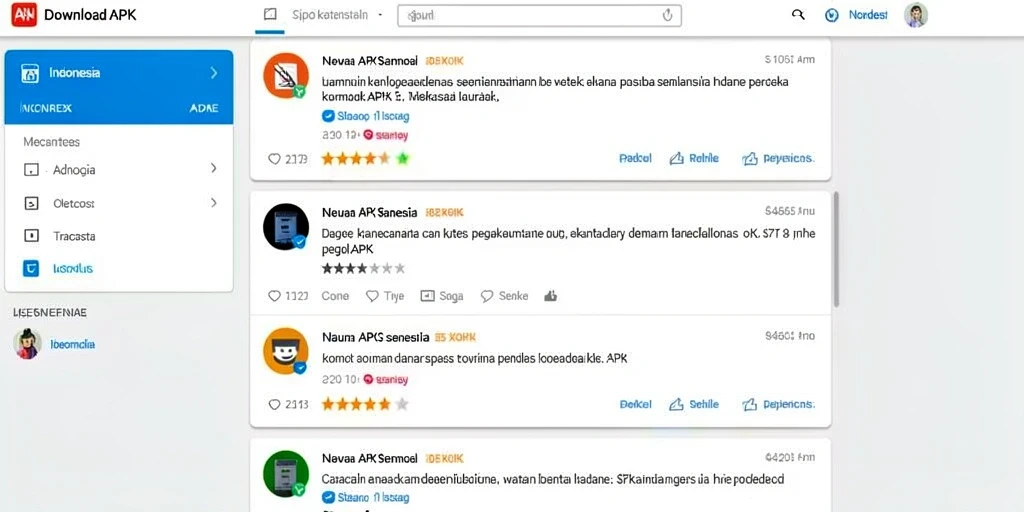 Komunitas aktif yang saling mendukung.