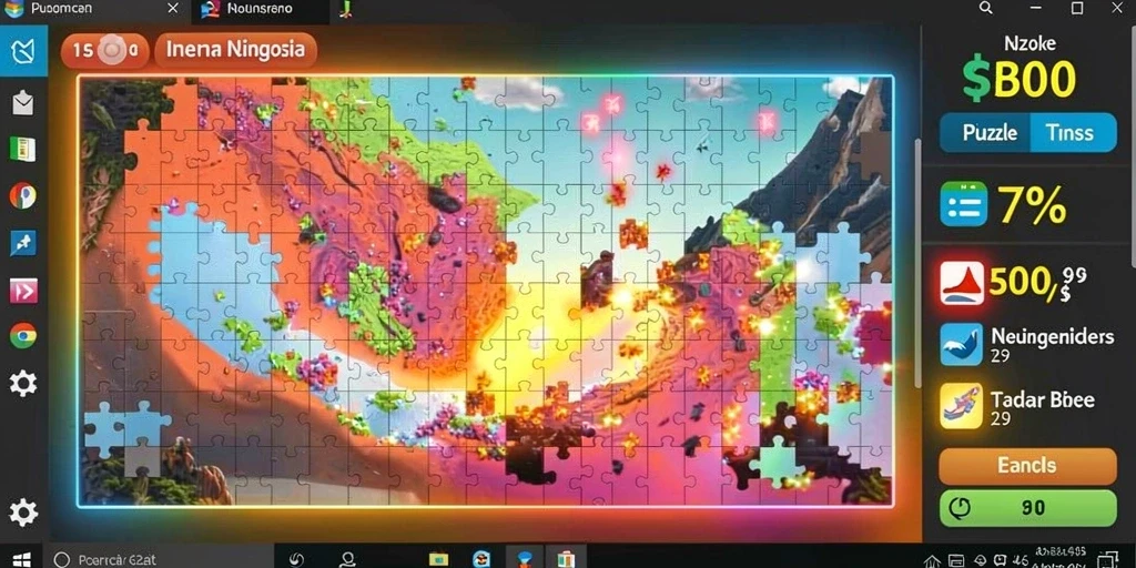 Grafik dan efek suara yang membuat permainan semakin hidup.