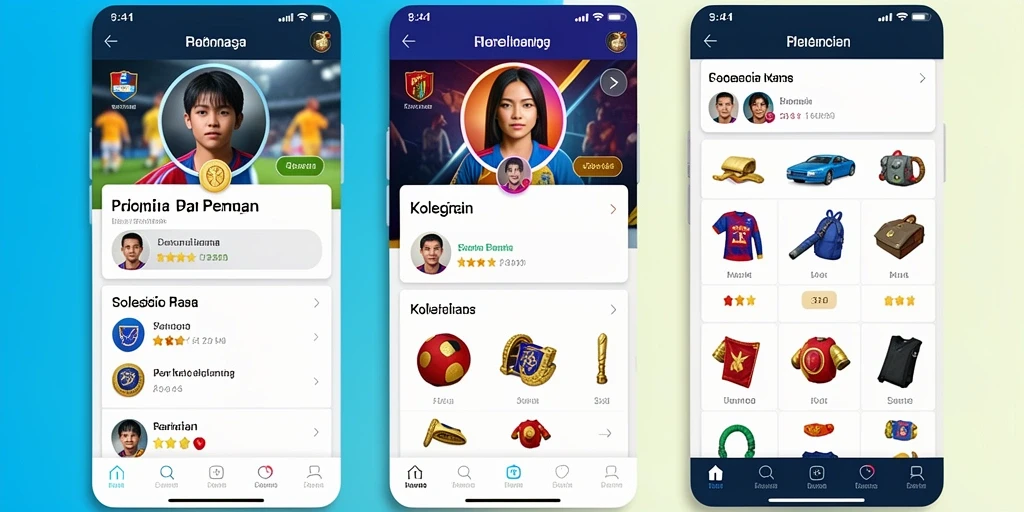 Berbagai tantangan menarik dalam setiap level.
